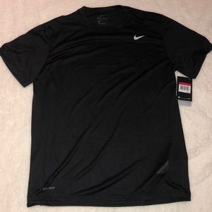 NWT MENS DRI-FIT BLACK SHIRT